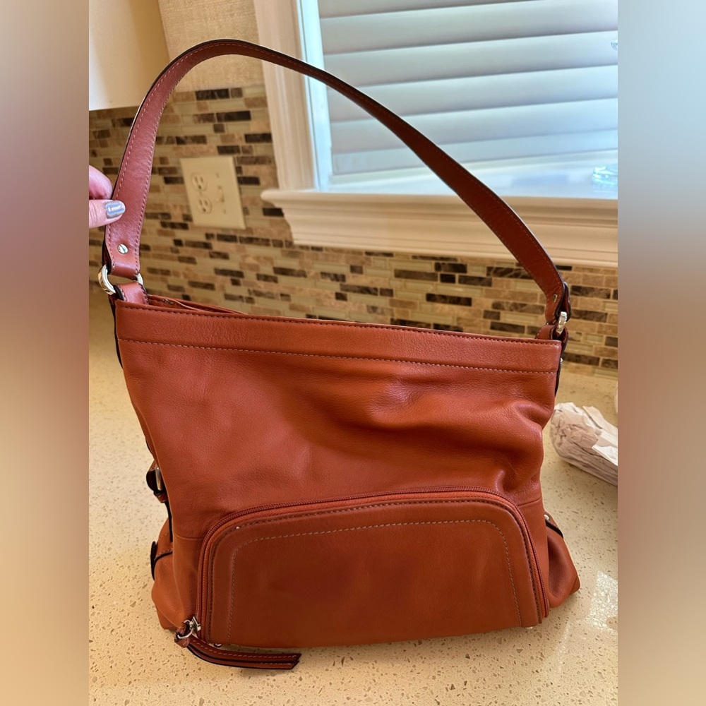 Tignanello Burnt Orange Purse